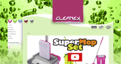 Desktop Screenshot of cleanex.eu