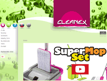 Tablet Screenshot of cleanex.eu